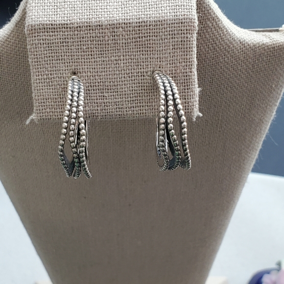 Or Paz PZ Sterling Hoop Earrings - Picture 2 of 15